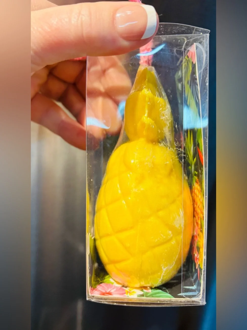 Pineapple Soap on a Rope